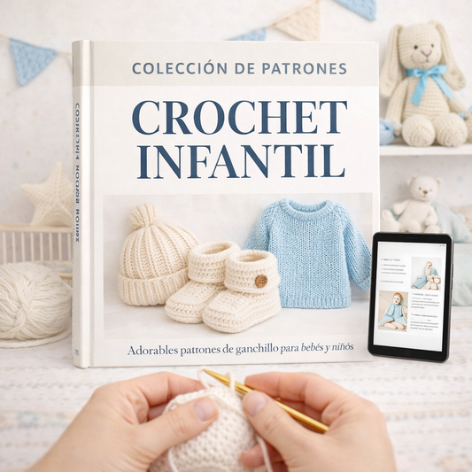Diseños Crochet Infantil (+150 Diseños Exclusivos)