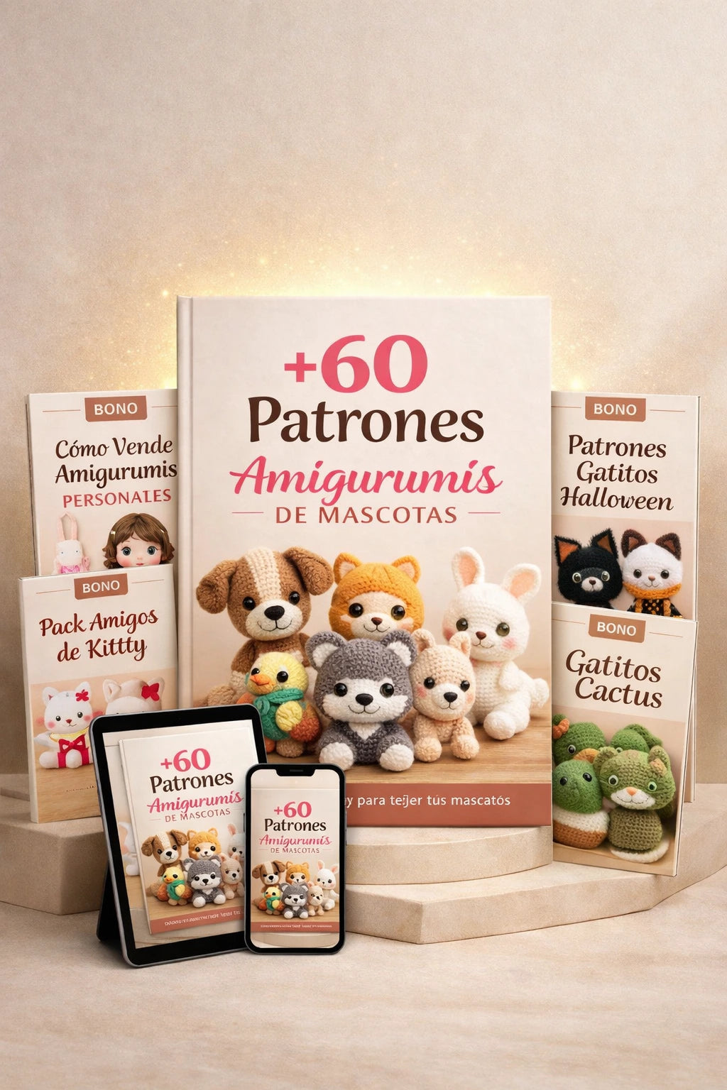 🐶🐾 Mega Colección Mascotas Amigurumi por Raza + 5 BONOS 🎁