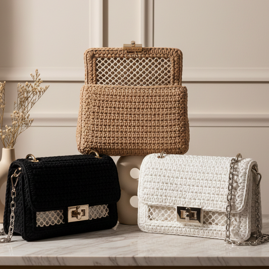 Curso en Video Bolsos con Malla - Diseños en Tendencia